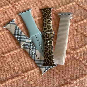 Apple Watch Bands. Assorted colors and style.
